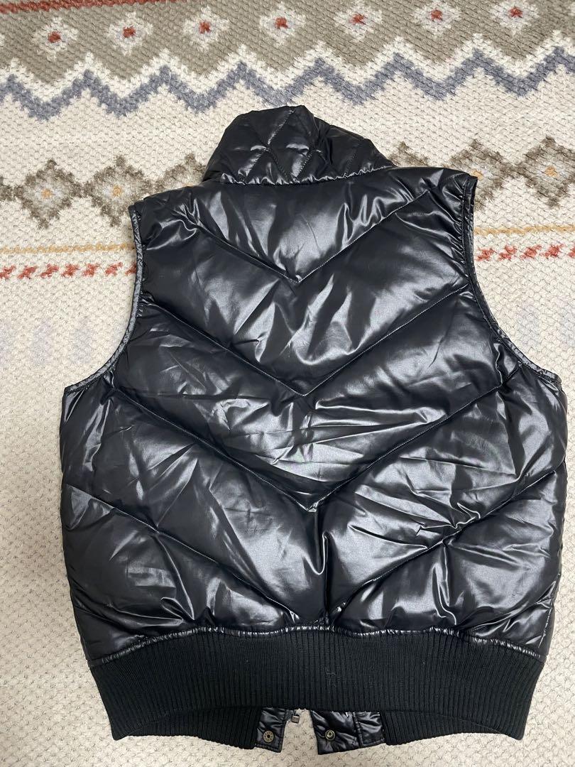 【美品】バーバリーブルーレーベル　ダウンベスト　ブラック　M