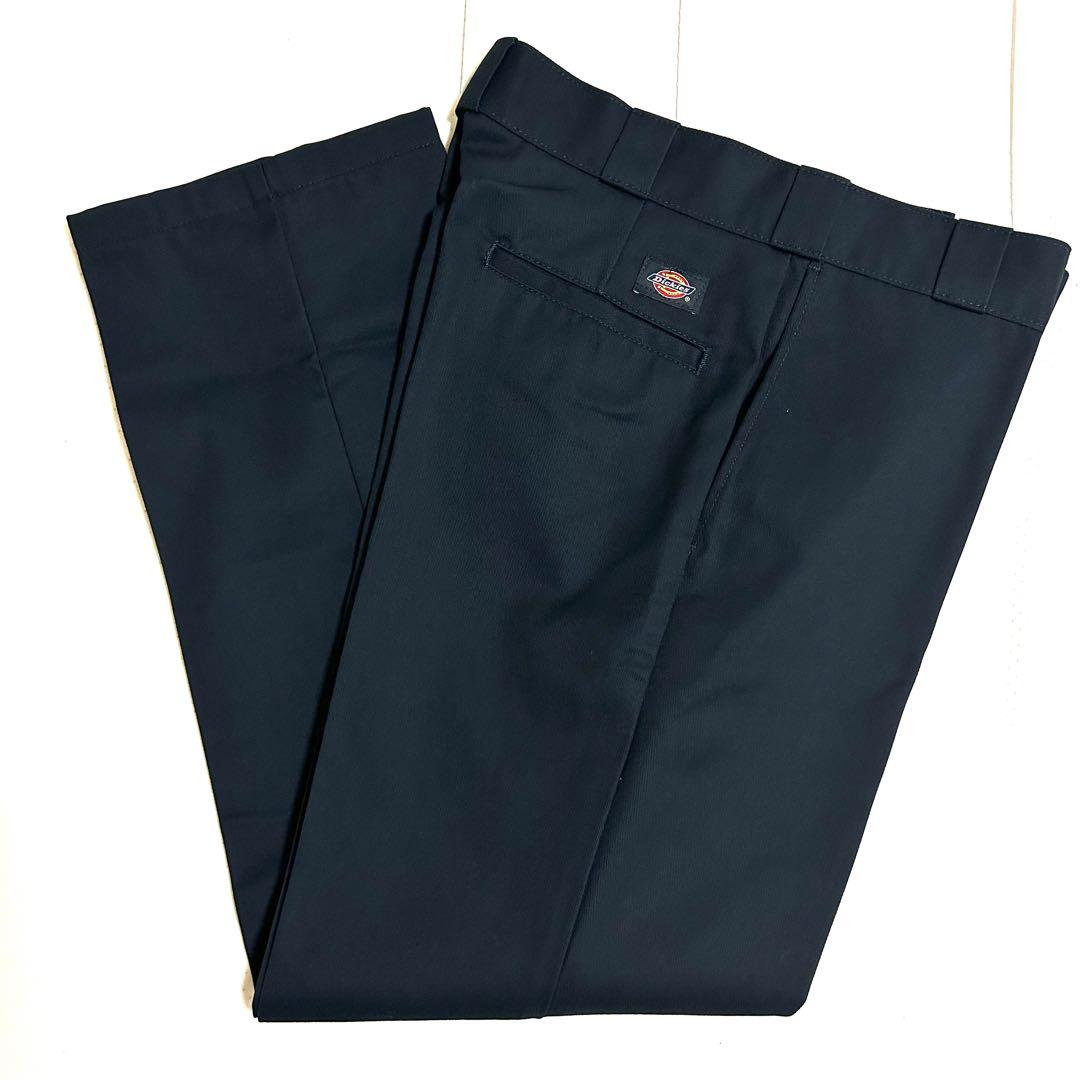 新品未使用品 DICKIES 874 ダークネイビー 33 × 30