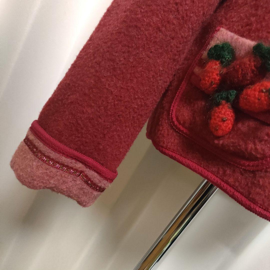 【美品】希少 ピンクハウス ウールジャケット フルーツ イチゴ