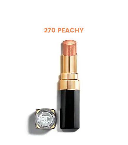 限定 CHANEL シャネル ルージュココフラッシュ 270 ピーチー 口紅