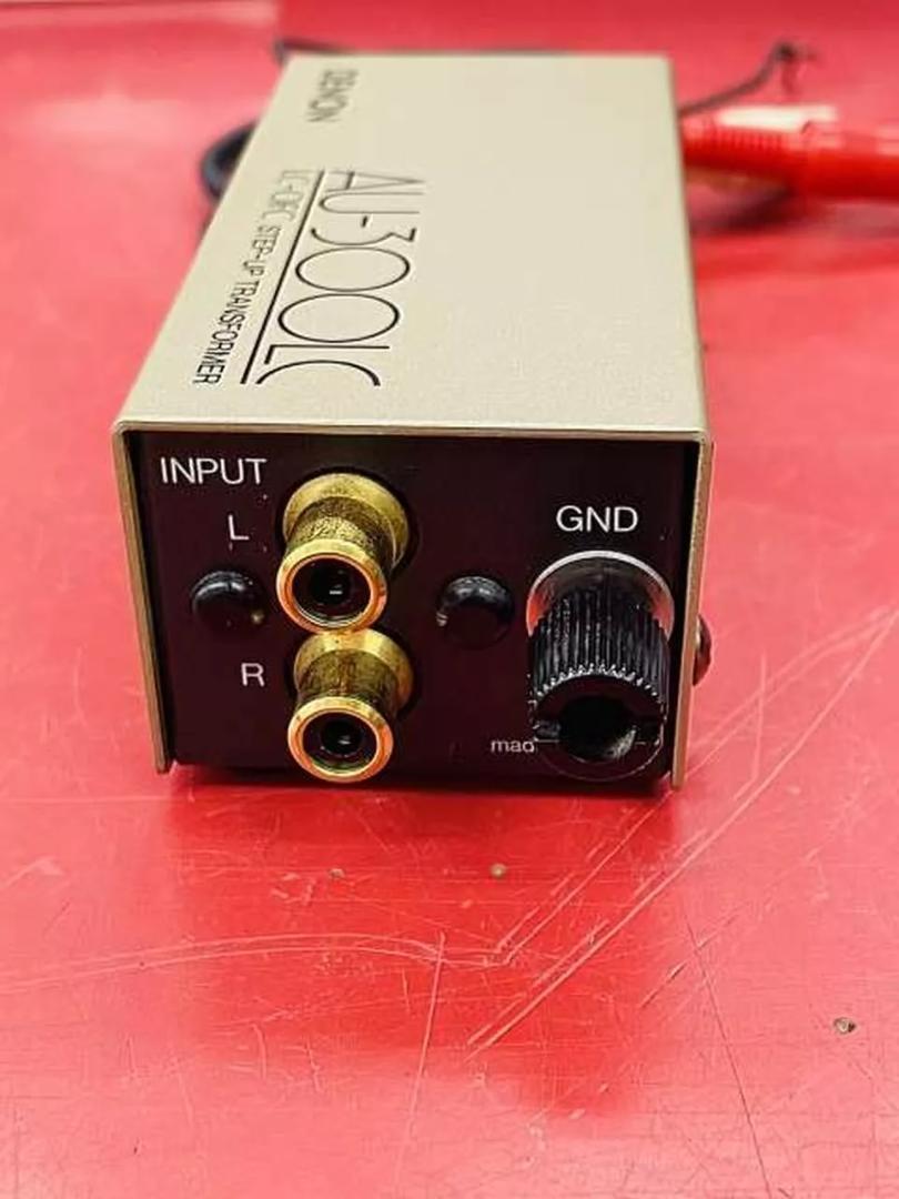 DENON MCカートリッジ 昇圧トランス AU-300LC オーディオ