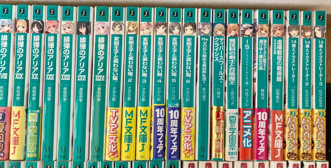 NS【プロフ参照】　ライトノベル文庫　まとめ売り　118冊