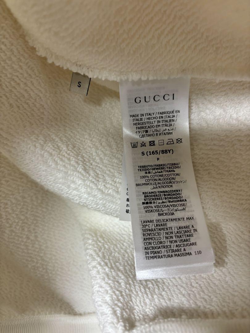 希少 GUCCI アディダス コラボ パーカー オーバーサイズ 白 青