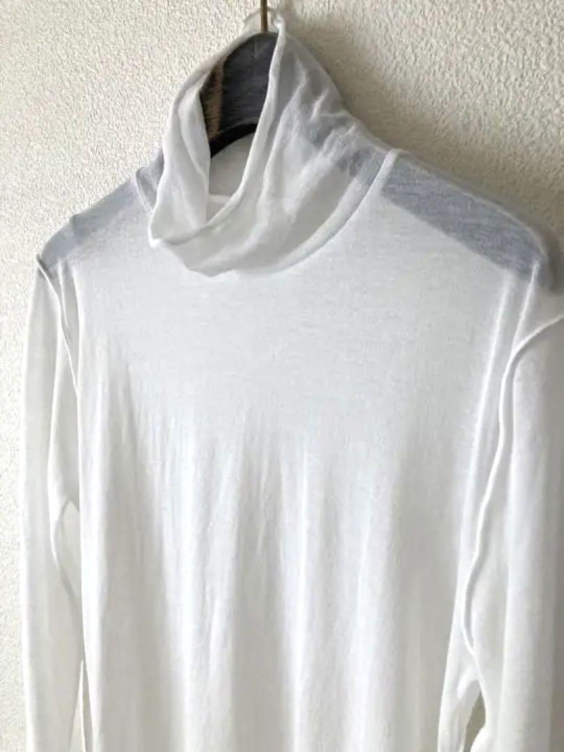 新品 JANE SMITH シアーハイネックプルオーバー 【オープニングセール】 JANESMITHジェーンスミスショートハイネックプルオーバー新品送料込み ニット/セーター