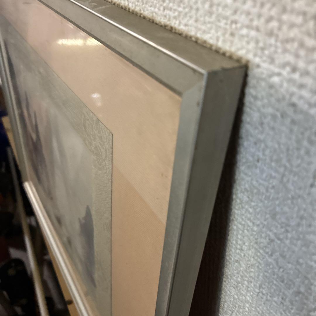 水墨画。