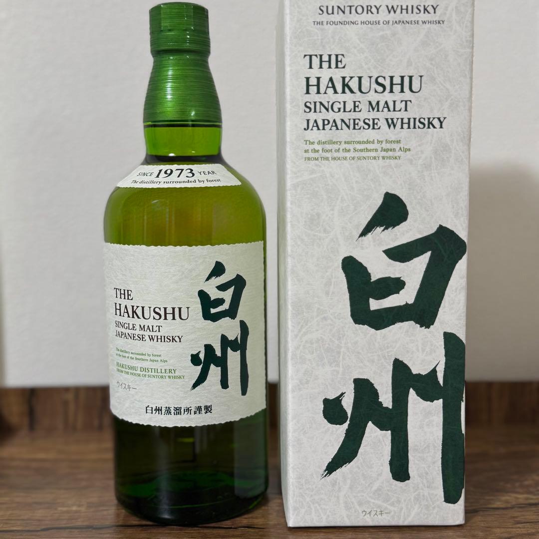 き サントリー 白州 シングルモルトウイスキー NV 700ml 1本SUNTORY