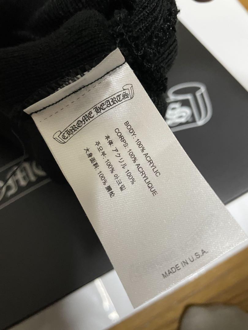 CHROME HEARTS ニット帽 ビーニー　マッティーボーイ　黒