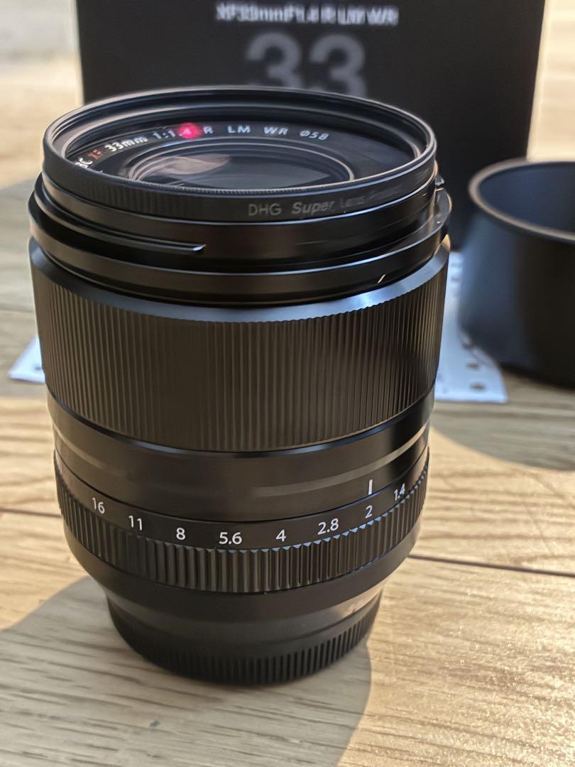 フィルター付】FUJIFILM XF33mmF1.4 R LM WR
