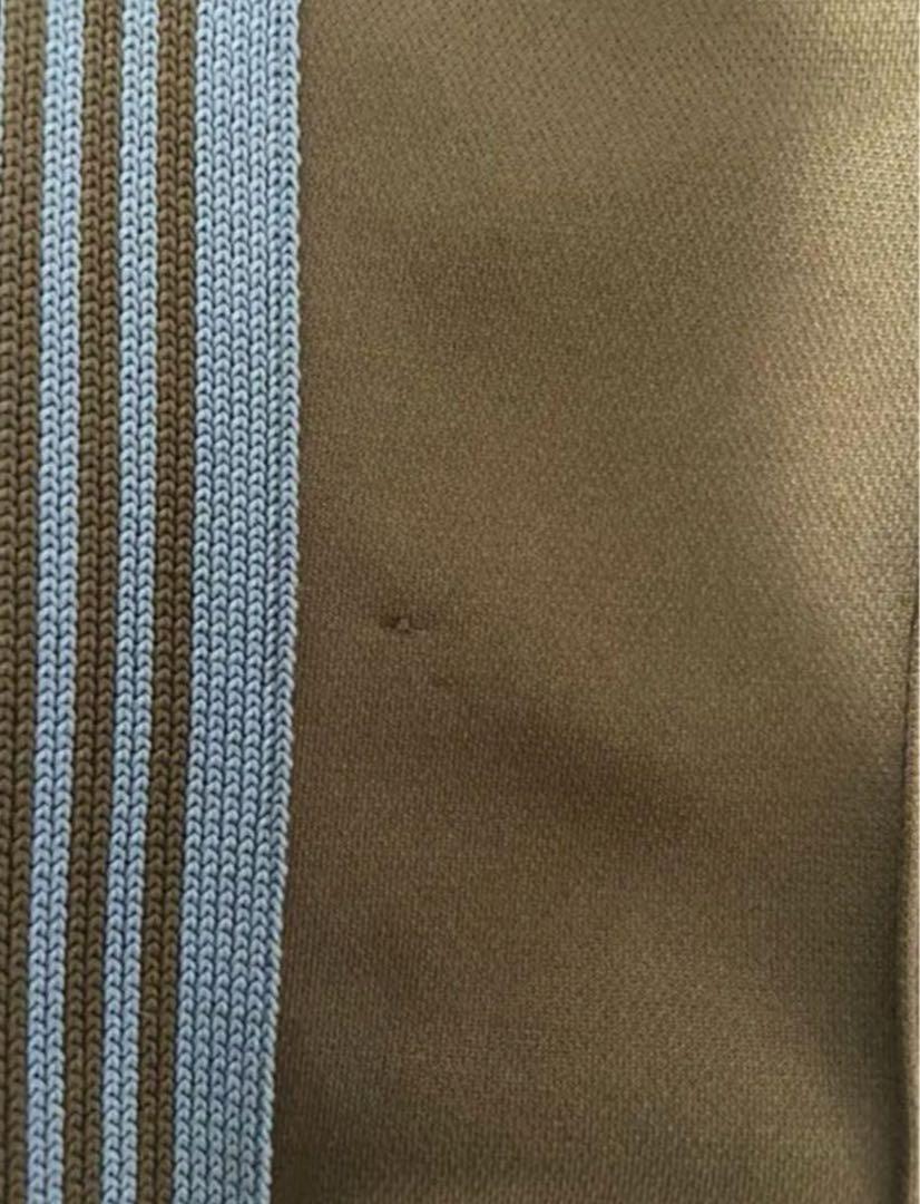 needles トラックパンツ ブーツカット ブラウンターコイズ