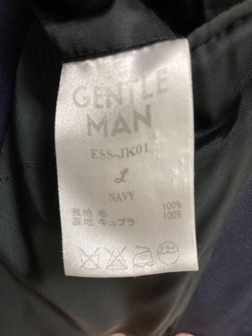 MR GENTLEMAN ESSENTIAL ネイビー ブレザー