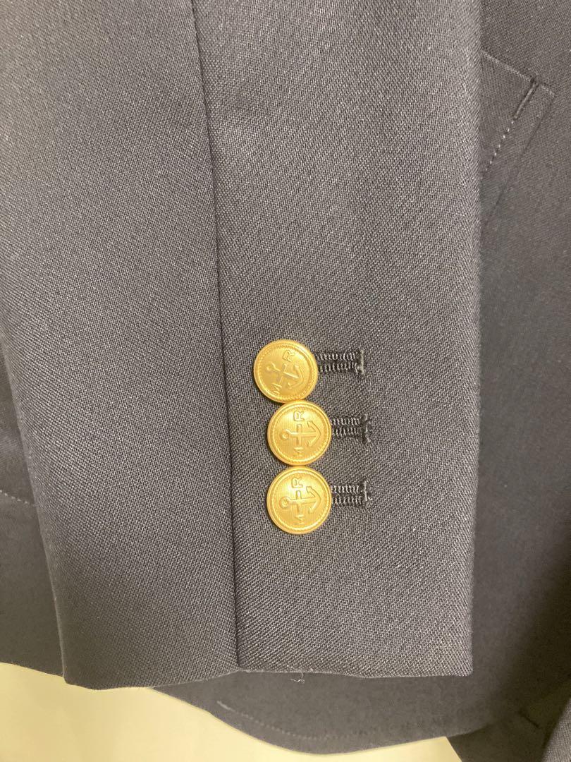 MR GENTLEMAN ESSENTIAL ネイビー ブレザー