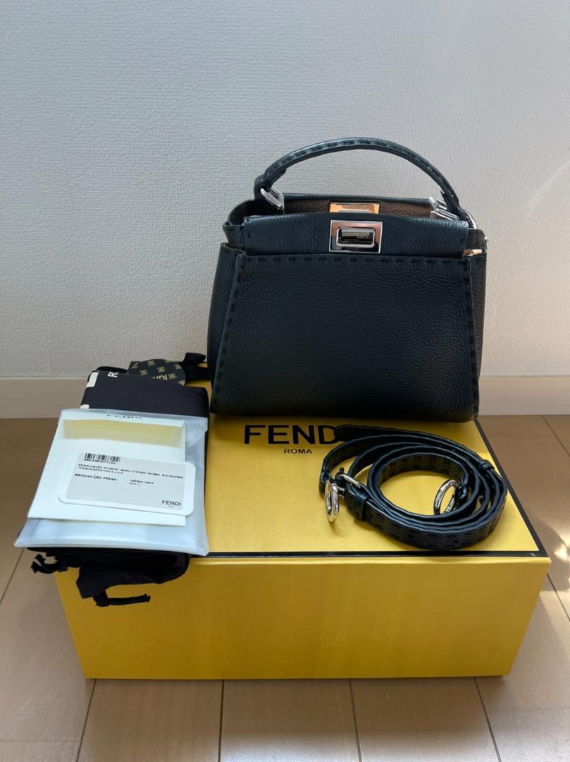 フェンディ FENDI ピーカブー ミニ セレリア ピーカーブー