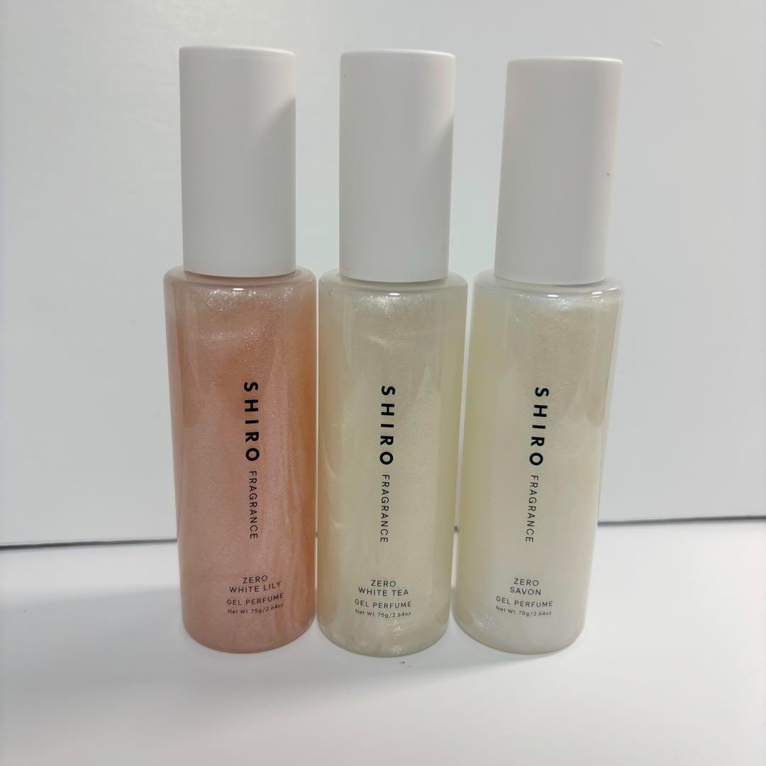 シロ SHIRO FRAGRANCE ジェルパフューム 3種セット 2025 シロ SHIRO FRAGRANCE ジェルパフューム 3種セット 2025