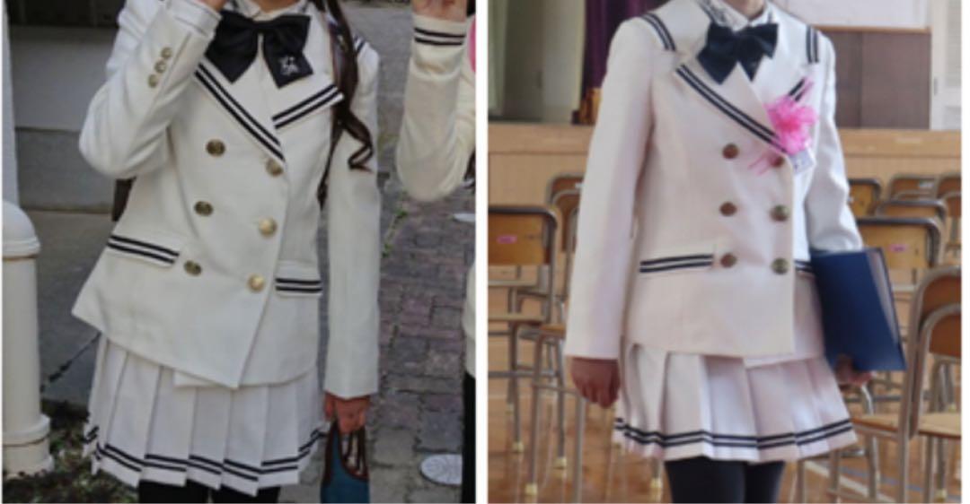 美品⭐︎レピピアルマリオ　フォーマルセット　　140〜150　ホワイト　卒服