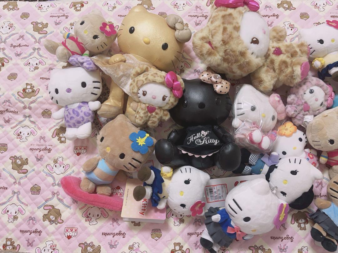 【25％OFF】 ハローキティ ギャルキティ まとめ売り ぬいぐるみ フィギュア ぬいぐるみ