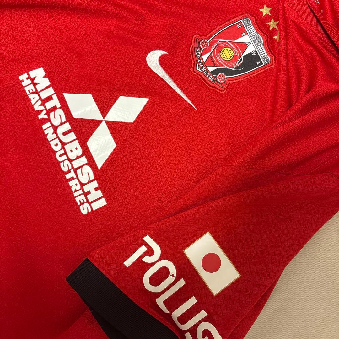 u*0様 浦和レッズクラブワールドカップ期間限定サッカーユニフォーム 赤 半袖