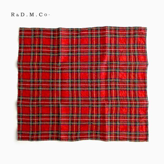 R&D.M.Co-✨オールドマンズテーラー タータンチェック リネン
