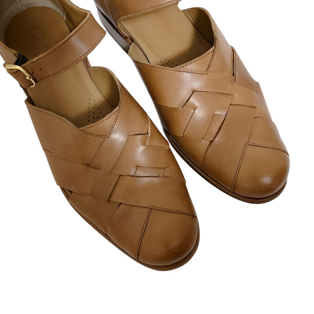 良品✨Polpetta ポルペッタ（43）グルカサンダル　ブラウン　レザー　29