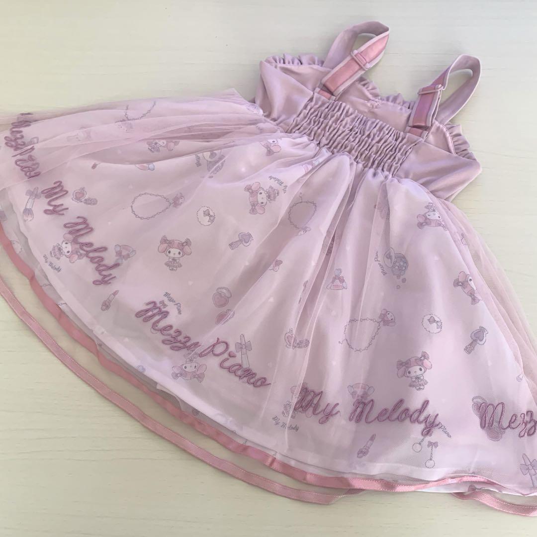 新品・タグ付き】メゾピアノ♡マイメロワンピース - メルカリ
