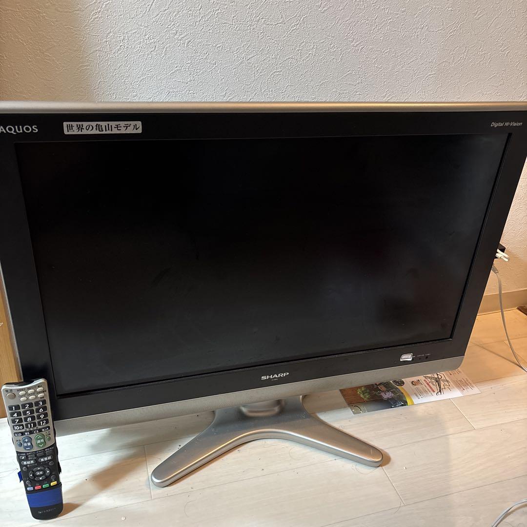 SHARP AQUOS デジタルハイビジョンテレビ