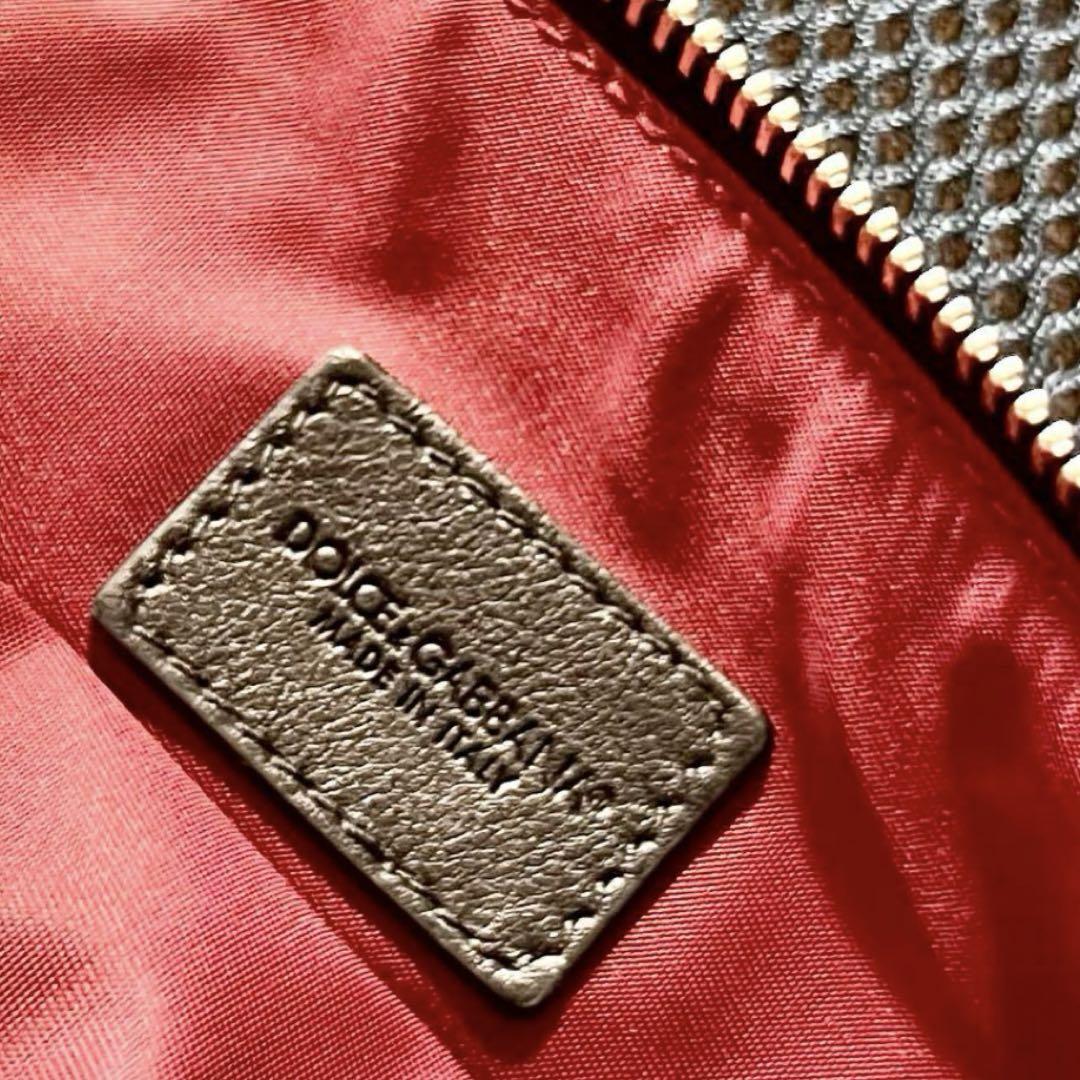D&G ドルチェアンドガッバーナ ナイロン クラッチバッグ　パームツリー柄