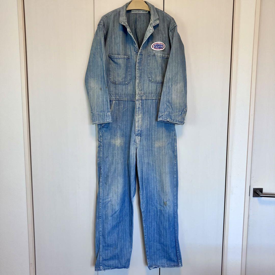 ★週末値下げ　50s EDWARD HYMAN COMPANYつなぎ ワッペン付