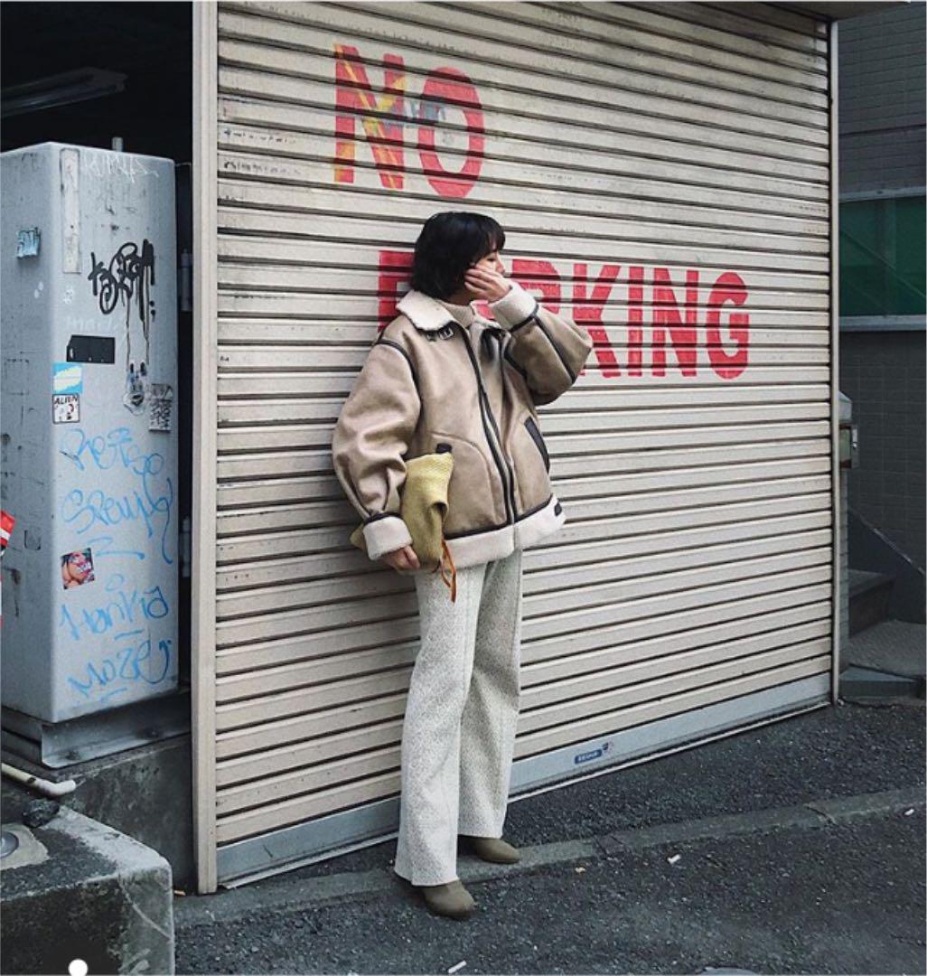 本日のみ価格！SLY OVER SIZE B-3フライトジャケットボアジャケット