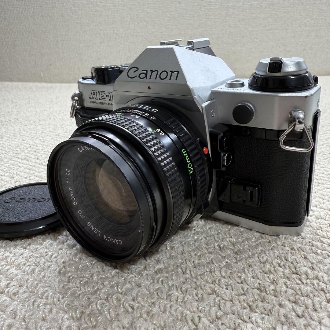 ジャンクCanon AE-1 PROGRAM FD 50mm 1.8