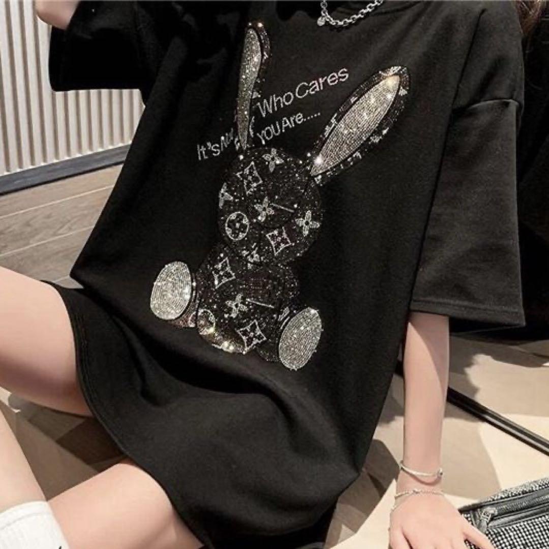 Louis Vuitton 2024新作 ルイヴィトンＴシャツ ウサギ ロゴ