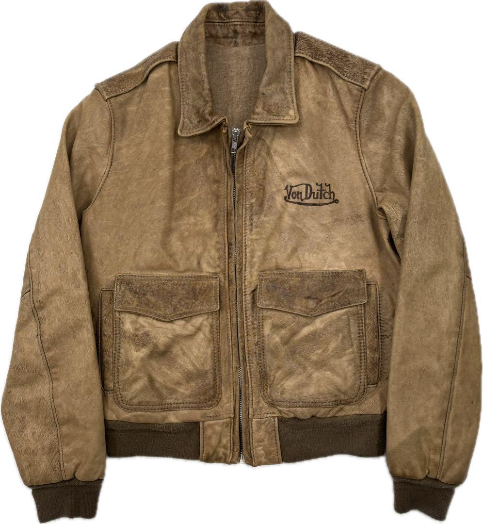 Von Dutch Motors ライダースジャケット Von Dutch Motors ライダースジャケット