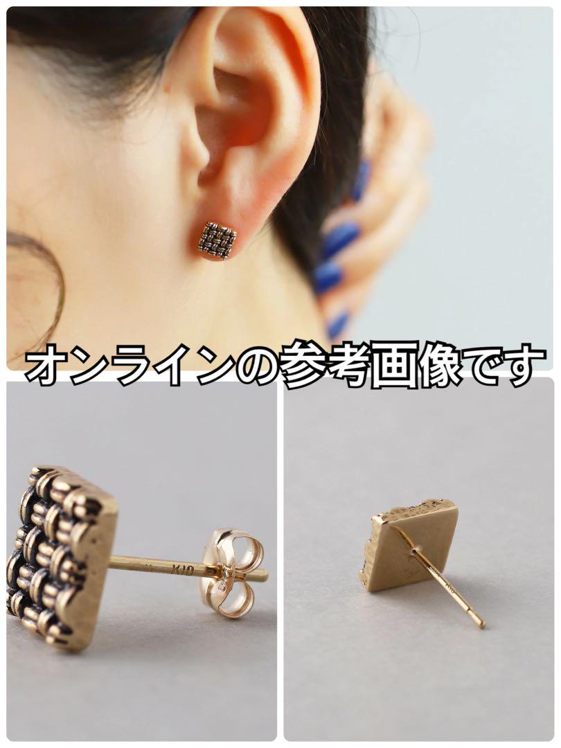 新品 SIENA ROSE シエナロゼ ピアス K10