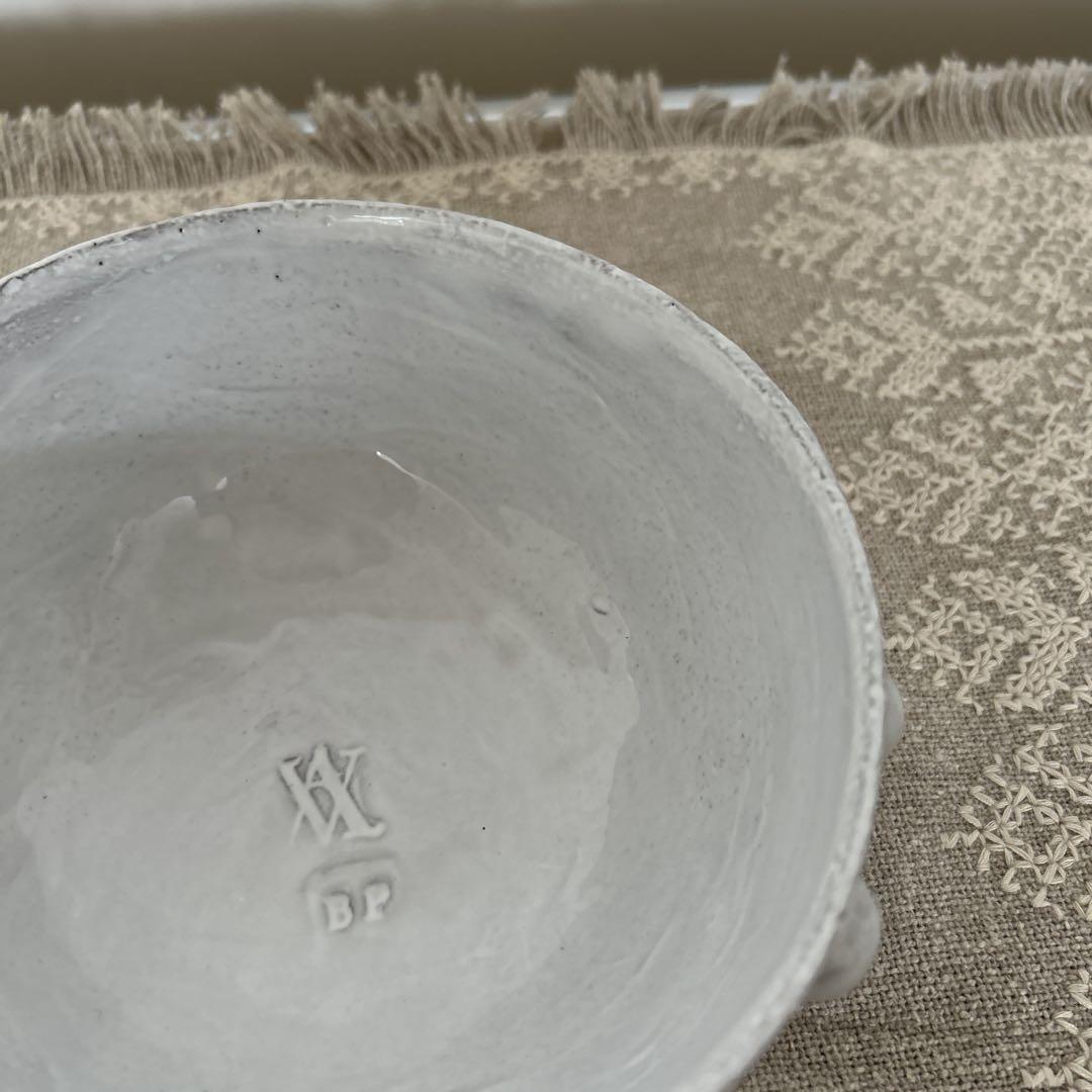 Astier de Villatte ドット模様ボウル　アスティエ