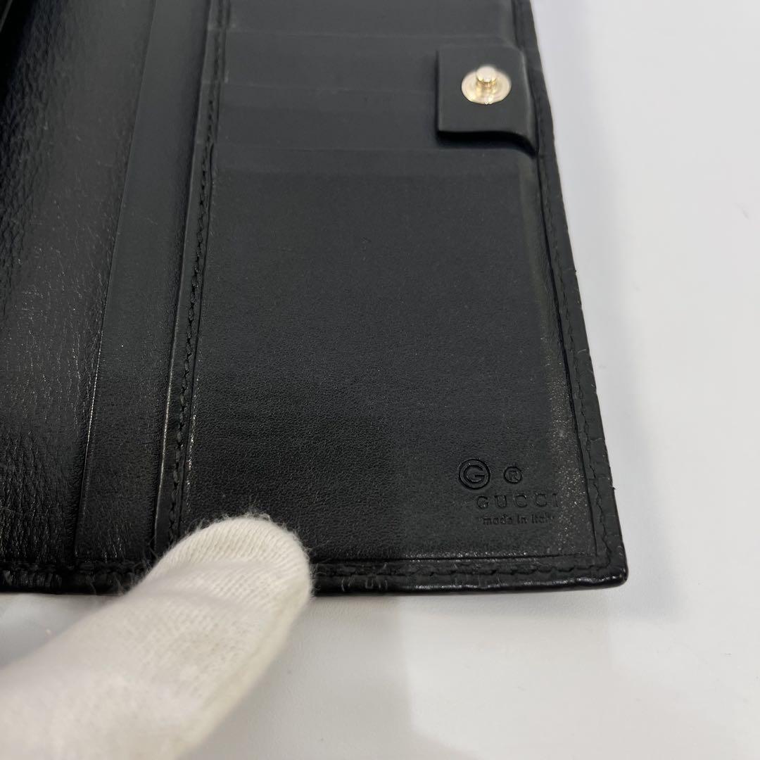 美品✨GUCCI マイクロシマ　長財布