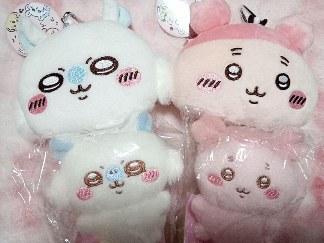 非売品レア♥ちいかわ♥ぬいぐるみパスケースポーチ♥ぴたれすと