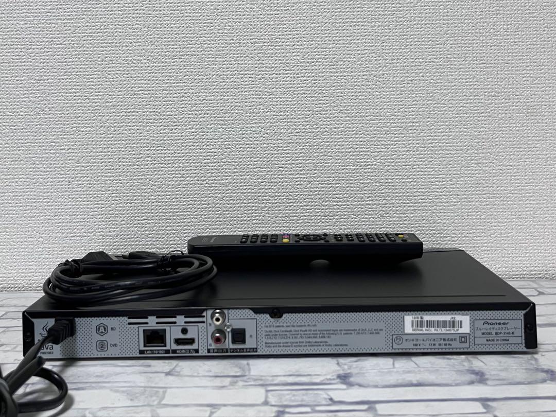 パイオニア　ブルーレイプレイヤー　BDP-3140-K