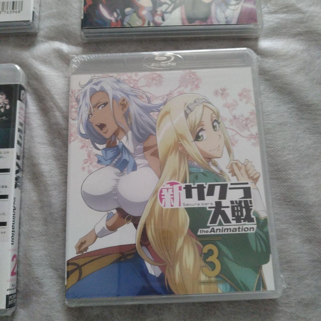 新品未使用　新サクラ大戦 the Animation 第1巻〜4巻セット Amazon.co.jp: 新サクラ大戦 the Animation 第1巻 Blu-ray特装版