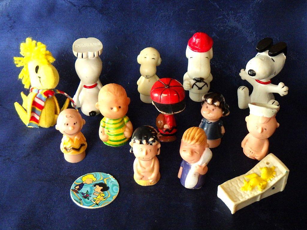 ビンテージ 1950's~ スヌーピーチャーリールーシーライナス人形セット