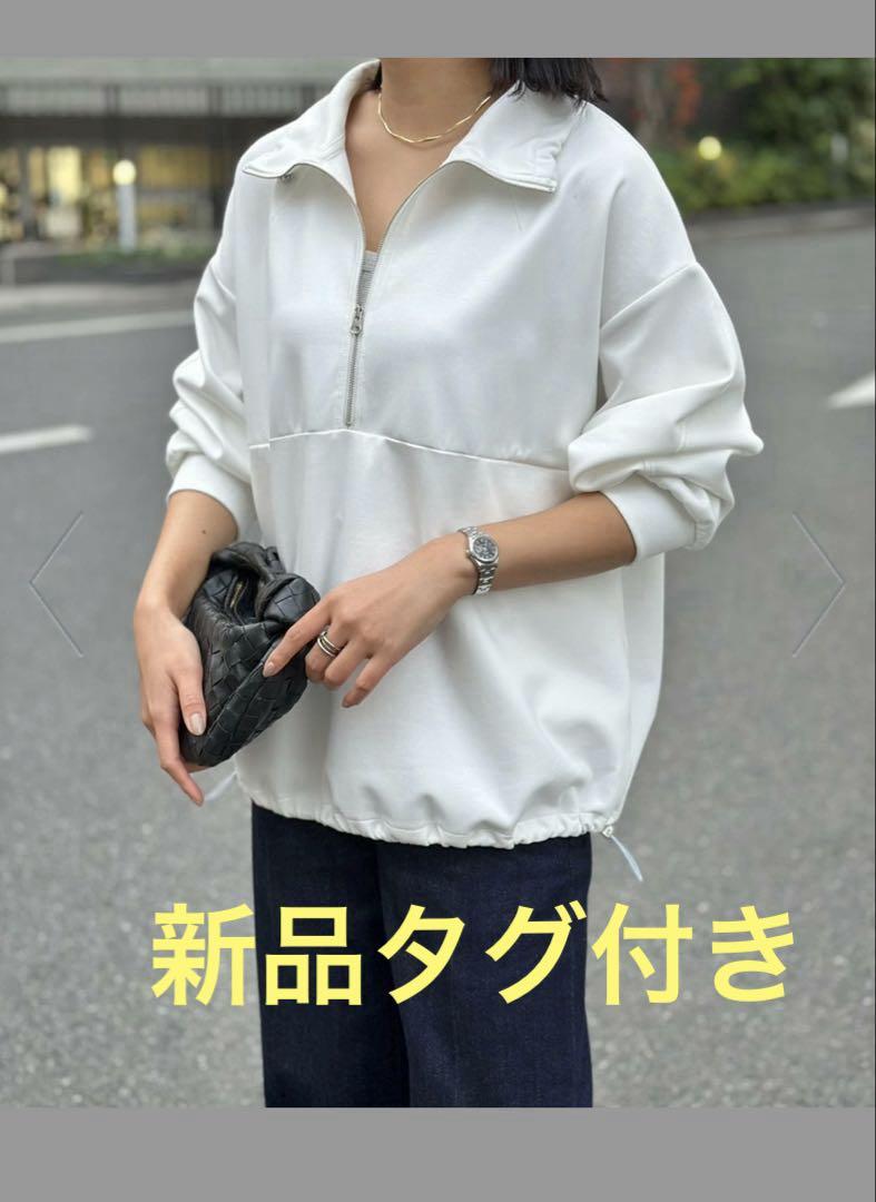 Emma Taylor エマテイラー　ライトダンボールドロストジッププルオーバー