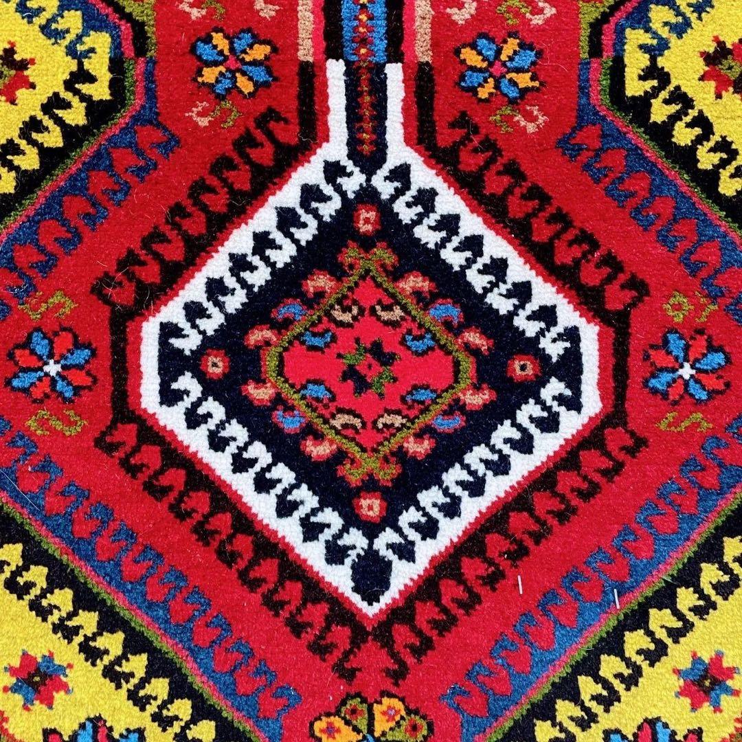 ペルシャ絨毯 ヤラメ産 玄関マットサイズ 60 103cm No 23-7217 MARWIL-DEMENAGEMENTS_CH