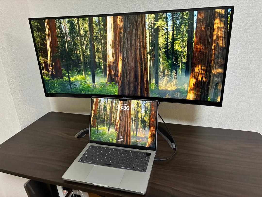 名無し【美品・6月中旬まで期間限定・格安】電動昇降デスク 120×51cm