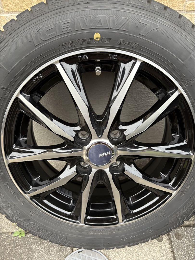 175/65R15 アイスナビ　2022年製　スタッドレスタイヤセット