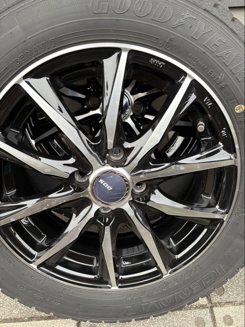 175/65R15 アイスナビ　2022年製　スタッドレスタイヤセット