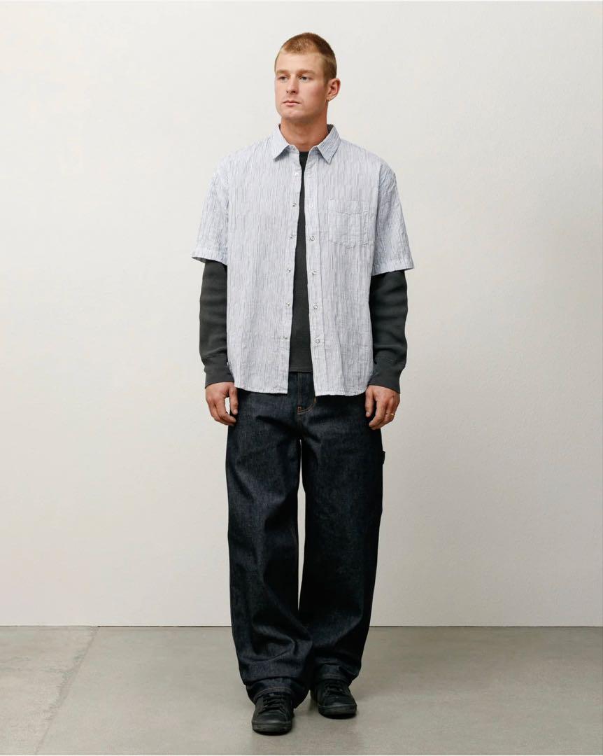 パンツ stussy carpenter pant raw denim