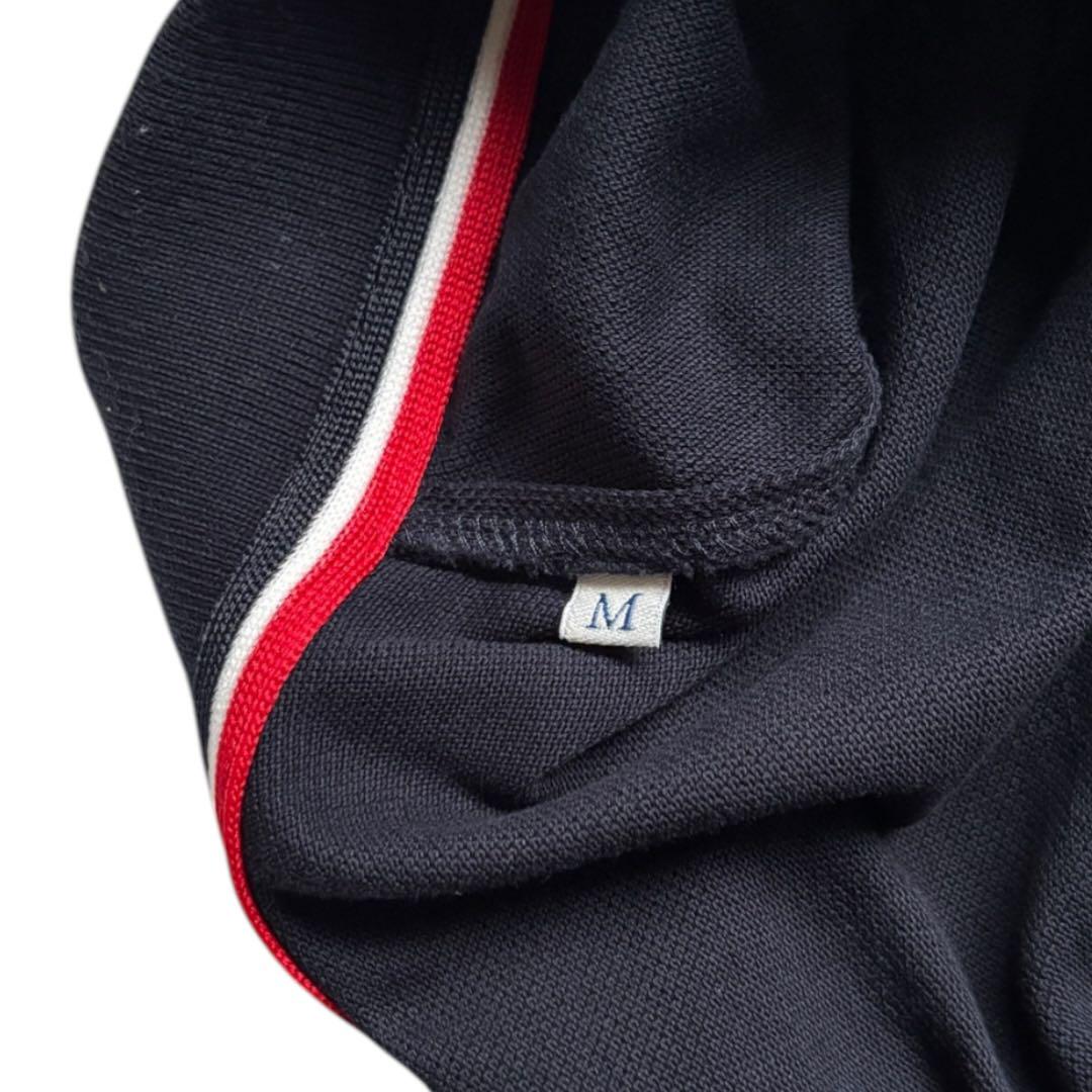美品mocler モンクレール ポロシャツ ネイビー サイズM MAGLIA