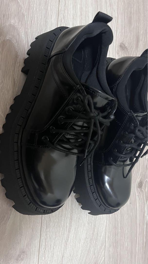 【新品】ZARA トラックソール付きブルーチャ zara トラックソール付きブルチャー - メルカリ