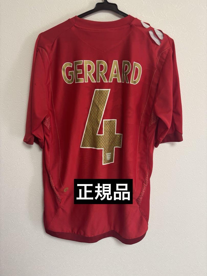 正規品】イングランド代表 ジェラード ユニフォーム リバプール