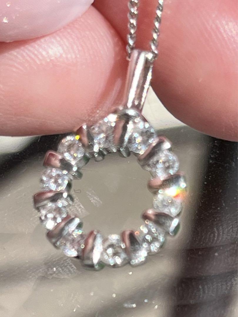 プラチナ900✨無色透明ダイヤ0.52ctペンダントトップ✨透明感高級感❣️