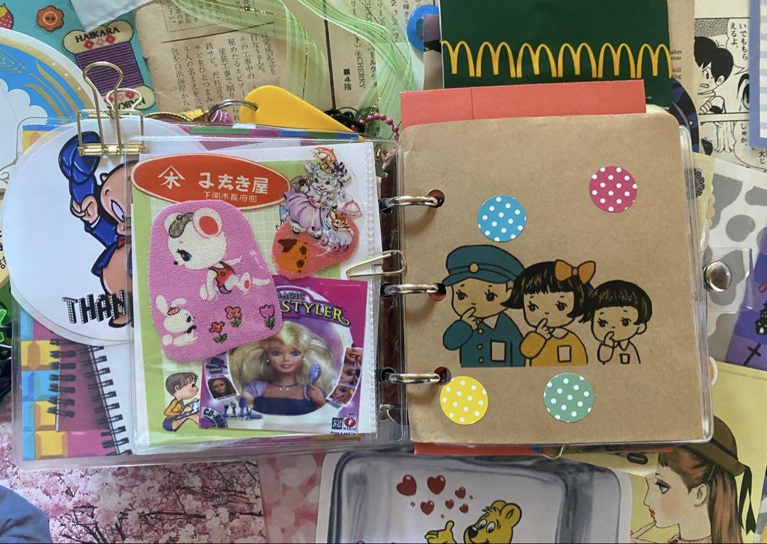 おすそ分けファイル❤️昭和　レトロ 昭和レトロミックス⭐︎おすそ分けファイル⭐︎紙もの色々セット