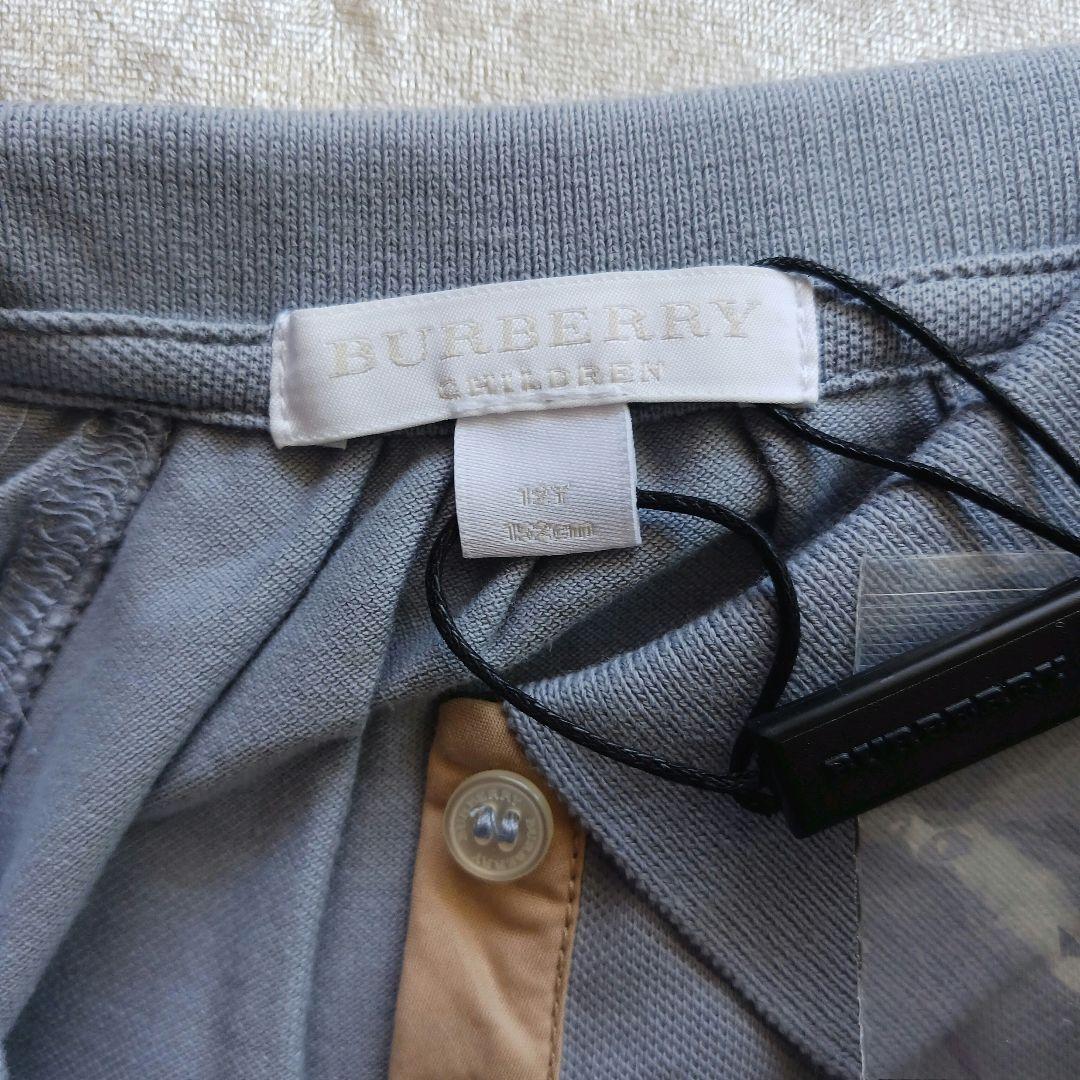 【新品未使用品】BURBERRY　Children　半袖ポロワンピース　12Y