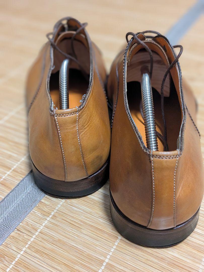 イタリア製【高級靴】SANTONI サントーニ ストレートチップ UK8.5